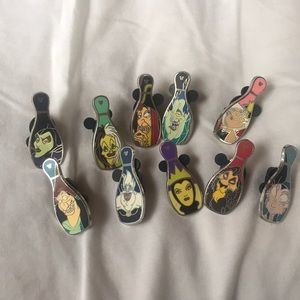 Disney villains pins